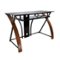 Twin Star Home - Computer Desk with Keyboard Tray - Espresso-Front_Standard 