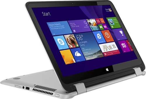  HP - ENVY x360 2-in-1 15.6&quot; Touch-Screen Laptop - Intel Core i5 - 8GB Memory - 1TB Hard Drive - Natural Silver/Black