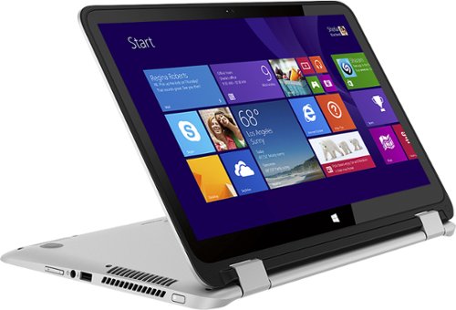  HP - ENVY 2-in-1 15.6&quot; Touch-Screen Laptop - Intel Core i7 - 12GB Memory - 1TB Hard Drive - Natural Silver/Black