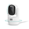 Arlo - Essential Pan Tilt Indoor Security Camera 2K - Wired Plug-In Powered, Privacy Mode, 1-Cam - White-Front_Standard