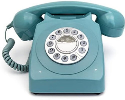 PopMarket - GPO Retro GPO746DPBBL 746 Desktop Push Button Telephone - MISC ACCESSORY - Blue-Front_Standard 