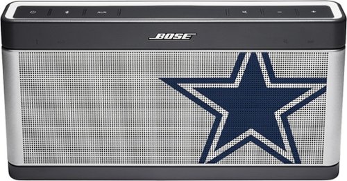 Bose - SoundLink® Bluetooth Speaker III - Cowboys - Silver-Front_Standard 