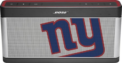 Bose - SoundLink® Bluetooth Speaker III - Giants - Silver-Front_Standard 