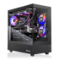 Thermaltake - LCGS View u2670-270 Gaming Desktop Intel Core Ultra 7 265KF, 32GB Memory, NVIDIA GeForce RTX 5070, 1TB SSD NVMe M.2 - Black-Front_Standard
