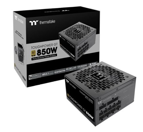 Thermaltake Toughpower GT 850W 80+ Gold ATX 3.1 Power Supply Black