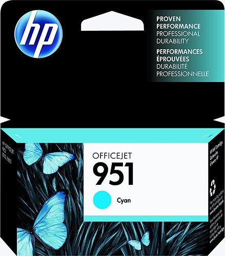  HP - 951 Ink Cartridge - Cyan