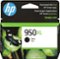 HP - 950XL High-Yield Ink Cartridge - Black-Front_Standard
