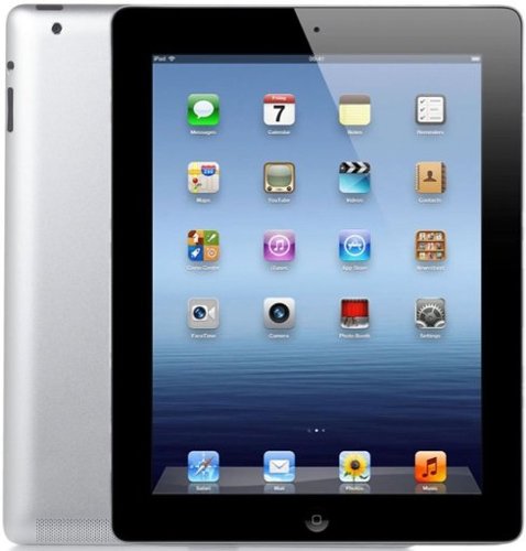 Apple - Refurbished Excellent - Refurbished iPad 2 A1395 (WiFi) 16GB - Black-Front_Standard 