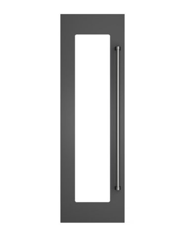 24"W. Door Panel for Viking Veil FDWCIC7240L Left Hinge Wine Models - Damascus Gray