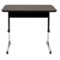 Studio Designs - Adapta Table - Black/Walnut-Front_Standard