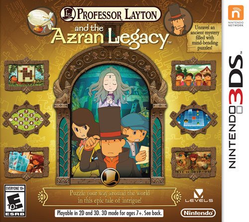 Professor Layton and the Azran Legacy - Nintendo 3DS