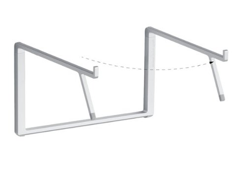 Rain Design  mBar Pro + Plus Foldable Laptop Stand - Silver WORLDWIDE DELIVERY