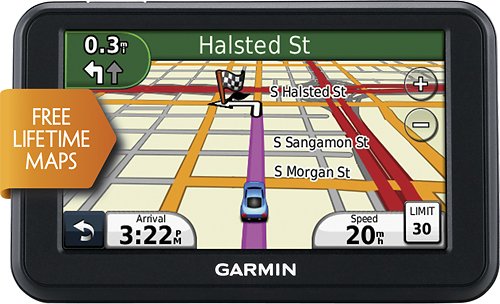  Garmin - nüvi 40LM 4.3&quot; GPS with Lifetime Map Updates - Black