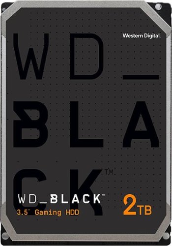 WD - Black 2TB Internal SATA Hard Drive (OEM/Bare Drive) for Desktops