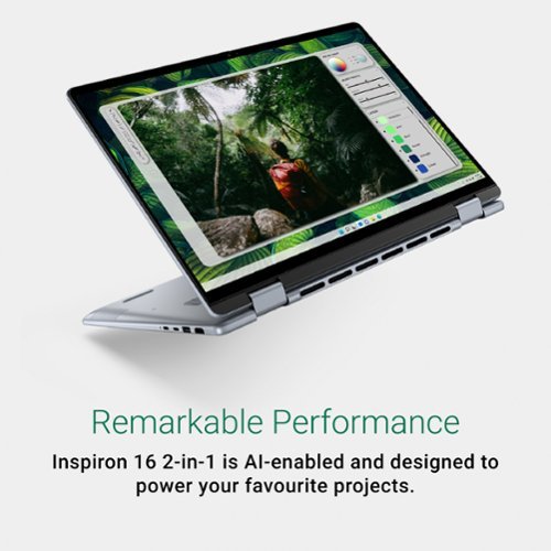 Dell Inspiron 2-in-1 16” LED FHD+ Touch Screen Laptop – Intel Core Ultra 5 with 16GB Memory – 512GB SSD - Ice Blue WORLDWIDE DELIVERY