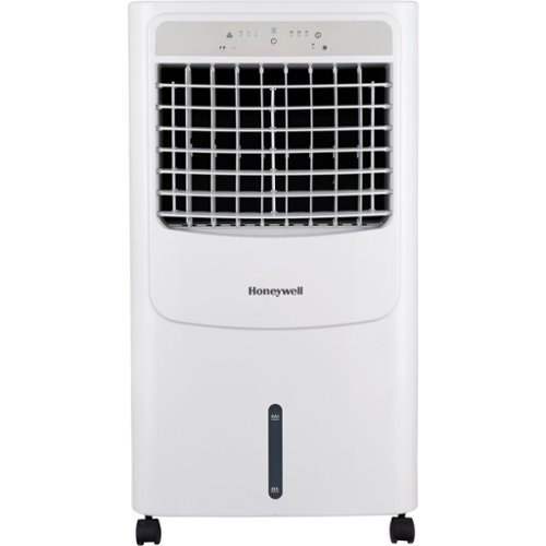 Honeywell - 440-700 CFM Evaporative Cooler - Silver-Front_Standard 