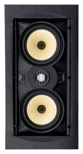  SpeakerCraft - Profile AIM LCR One Dual 5-1/4&quot; In-Wall Speaker (Each) - Black