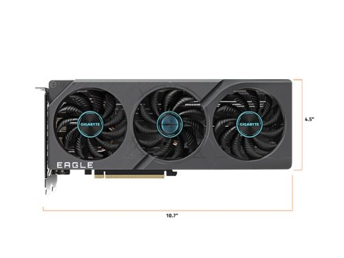 GIGABYTE NVIDIA GeForce RTX 4060 Ti EAGLE OC 8GB GDDR6 PCI Express 4.0 Graphics card - Black BUY IN MIDDLE EAST
