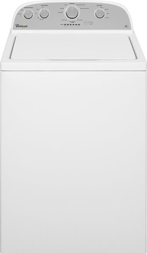  Whirlpool - 3.5 Cu. Ft. 9-Cycle High-Efficiency Top-Loading Washer - White