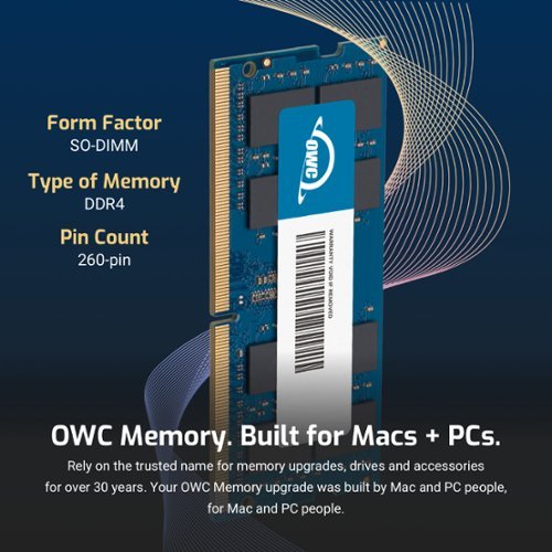OWC 16GB DDR4 3200MHz PC4 25600 CL22 1.2V 260pin Non ECC SODIMM