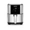 Chefman Digital 5 Qt. Air Fryer with 4 Cooking Presets & Shake Reminder - Silver/Black-Angle_Standard 