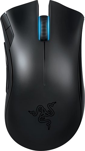  Razer - Mamba 2012 Elite Ergonomic Wireless Gaming Mouse - Black