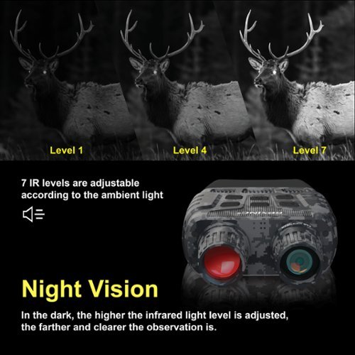 Rexing B1 10 x 25 Digital Night Vision Binoculars, Infrared (IR) Digital Camera - Digital Camo BUY ONLINE
