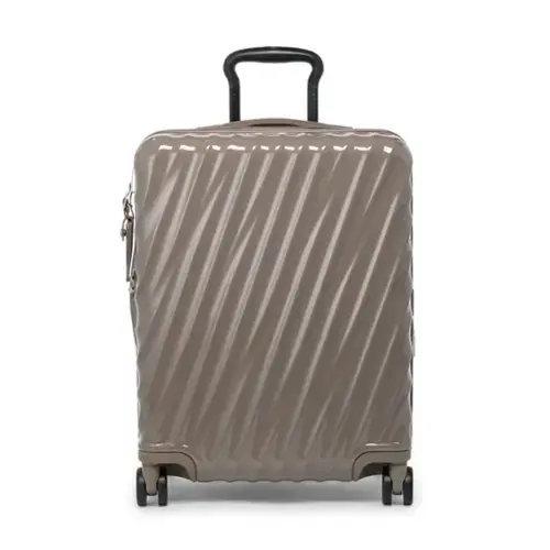 Front. TUMI - 19 Degree Continental 22" Expandable 4-Wheeled Carry On Suitcase - Moon Rock.