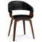 Simpli Home - Lowell Bentwood Dining Chair - Black-Front_Standard