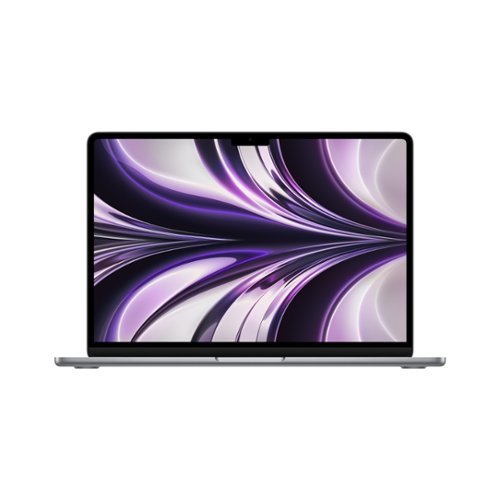 Apple - MacBook Air 13.6" Laptop - M2 chip Built for Apple Intelligence - 8GB Memory - 512GB SSD - Space Gray