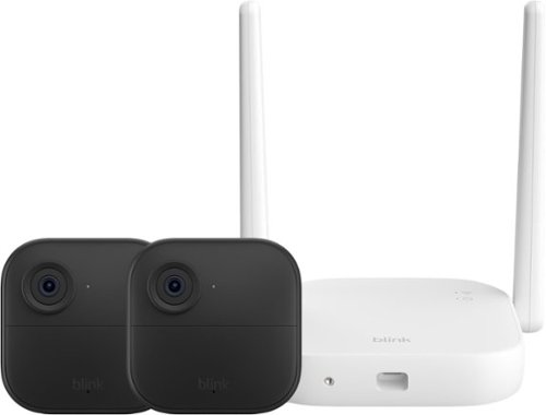 Blink - Outdoor XR+ — Extended Range Wireless Outdoor 4 Camera with 10x security coverage — 2 camera system - Black