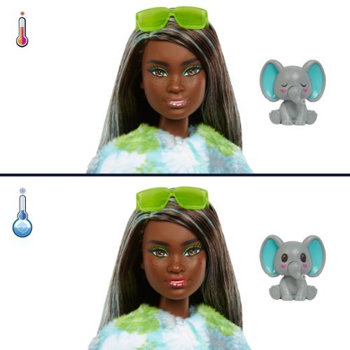 Barbie Color Reveal Jungle Series Elephant 11.5 Doll GLOBAL SHIPPING