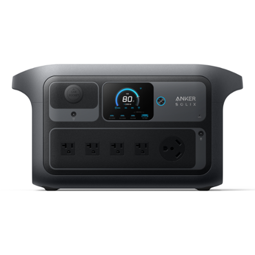 Anker SOLIX C2000X Gen 2 2,400-Watt/2,048Wh Portable Power Station, Home Backup/Outdoor/RV Push Button Start Battery Generator