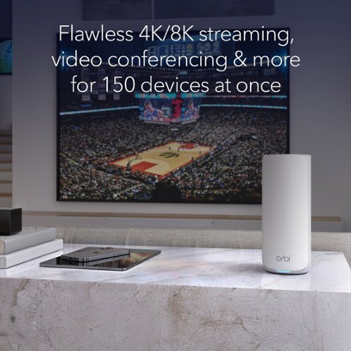 NETGEAR Orbi 870 Series BE21000 Tri-Band Mesh Wi-Fi 7 System - White WHERE TO BUY