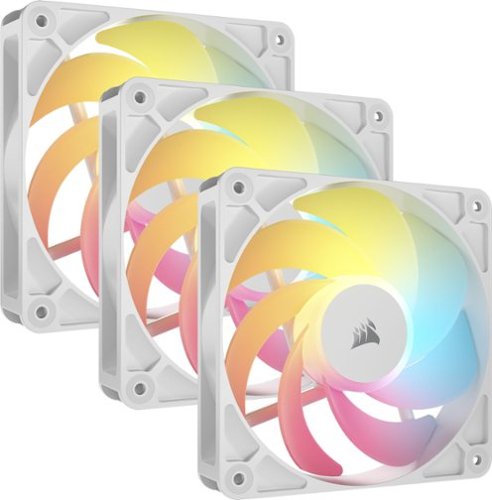 CORSAIR - RS120-R ARGB 120mm PWM Fans (3-pack) - White