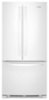 Whirlpool - 22 cu. ft. French Door Refrigerator with Humidity-Controlled Crispers - White-Front_Standard