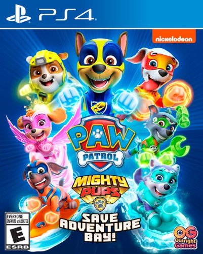PAW Patrol Mighty Pups Save Adventure Bay - PlayStation 4, PlayStation 5-Front_Standard 