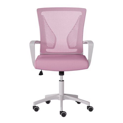 CorLiving - Workspace Mesh Back Office Chair - Pink-Front_Standard 
