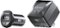 Dynex™ - Compact Wall & Car Charger Bundle for Apple® iPod® & Most MP3 Players - Black-Front_Standard