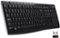 Logitech - K270 Full-size Wireless Membrane Keyboard - Black-Front_Standard