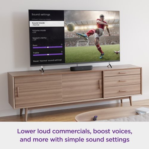 Roku Streambar Powerful 4K Streaming Media Player, Premium Audio, All in One, Voice Remote and TV controls - Black BUY IN AUSTRALIA