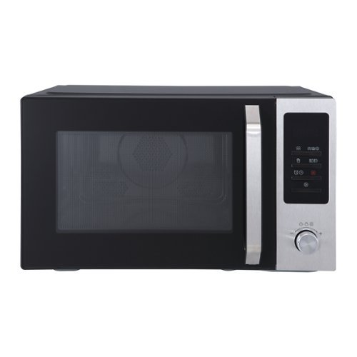 Magic Chef - 1-Cu. Ft. 1,000-Watt Countertop Microwave with Air Fryer - Multicolored-Front_Standard 