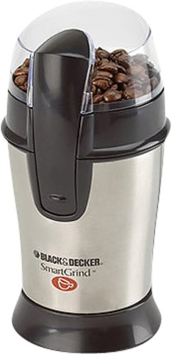  Black &amp; Decker - Smartgrind Coffee Grinder - Stainless-Steel