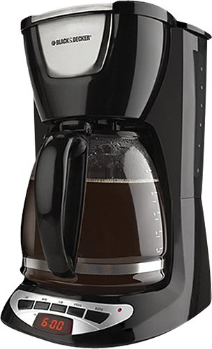  Black &amp; Decker - 12-Cup Programmable Coffeemaker - Black