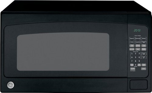  GE - 2.0 Cu. Ft. Full-Size Microwave - Black