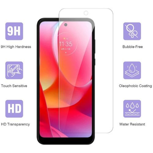 SaharaCase ZeroDamage Ultra Strong+ Tempered Glass Screen Protector for Motorola Moto G Power (10th Gen) - Clear WHERE TO BUY