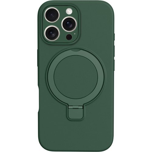 SaharaCase - Venture Series Silicone Case with MagSafe for Apple iPhone 16 Pro Max - Cactus Green