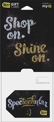 Best Buy® - $100 Glitter Spectechular Gift Card-Front_Standard 
