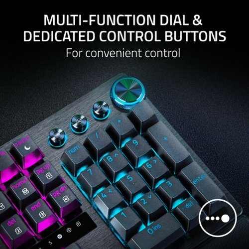 RAZER HUNTSMAN V3 PRO FULL SIZE WIRED ANALOG OPTICAL ESPORTS KEYBOARD WITH RAZER SNAP TAP, RAPID TRIGGER, ADJUSTABLE ACTUATION - BLACK SHOP ONLINE