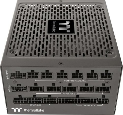 Thermaltake Toughpower GF3 1650W 80 PLUS Gold PCIe Gen 5 ATX 3.0 Ready Fully Modular Power Supply - Black WHERE TO BUY